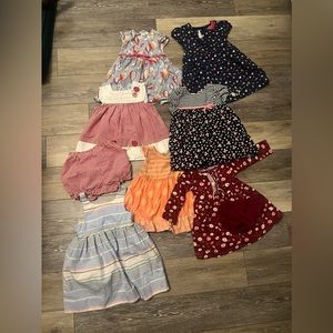 Large Bundle Baby Girl Clothes